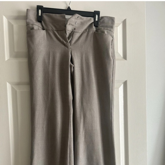 Express Editor Women’s Tan Dress Pant - Picture 1 of 6